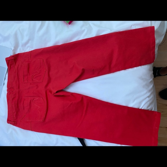 orange short jeans - Picture 3 of 3